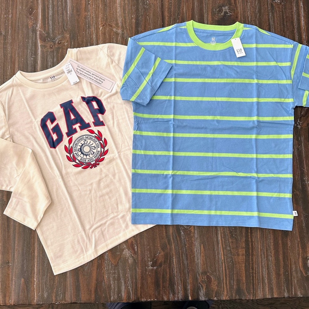14-16 Lot of Two Years GAP T-Shirts Tops Polos NWT $50 Value